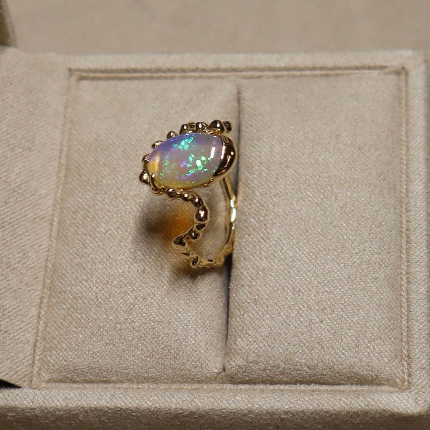 Ziggy Crystal Opal Ring