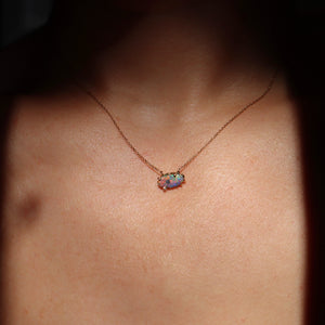 Rainbow Opal Necklace - Sam Tsia