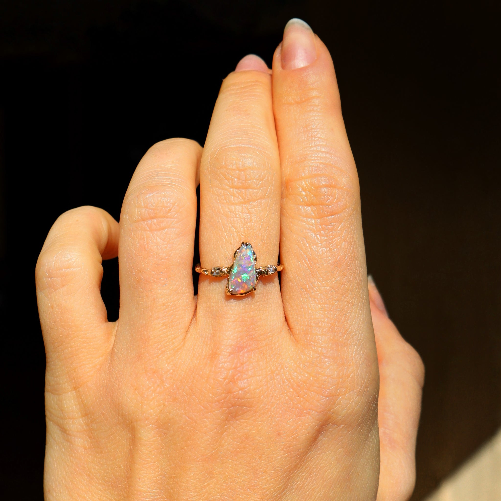 Opal Confetti Ring - Sam Tsia