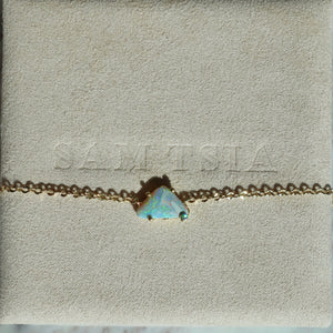 Triangle Opal Bracelet