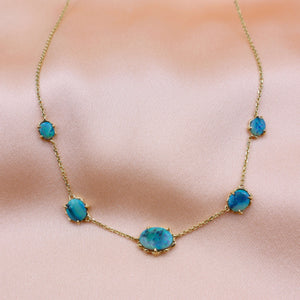 5 piece Ocean Opal Necklace-Jewelry-Sam Tsia
