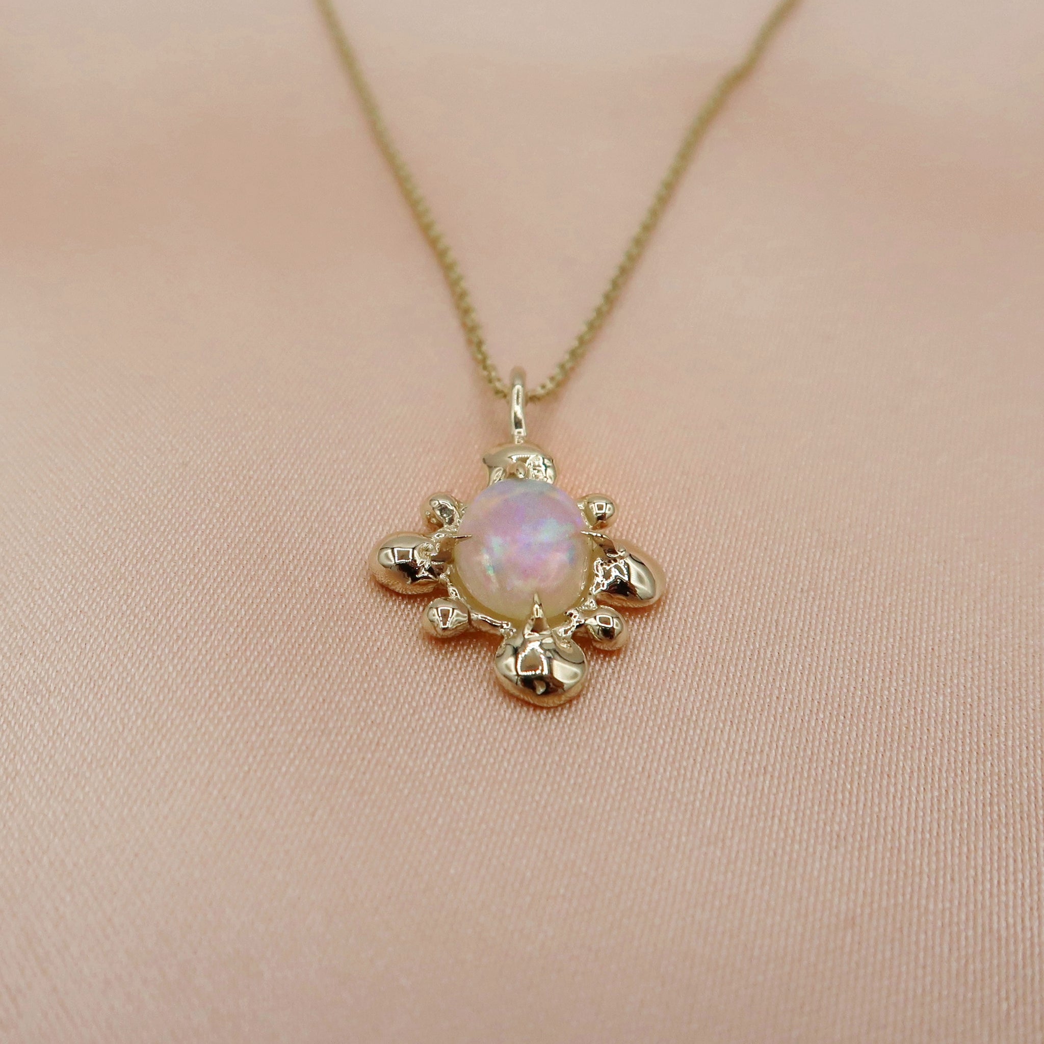 Opal Pendulum Necklace - Sam Tsia