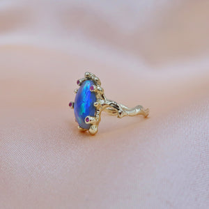 Opal Anemone Ring - Sam Tsia
