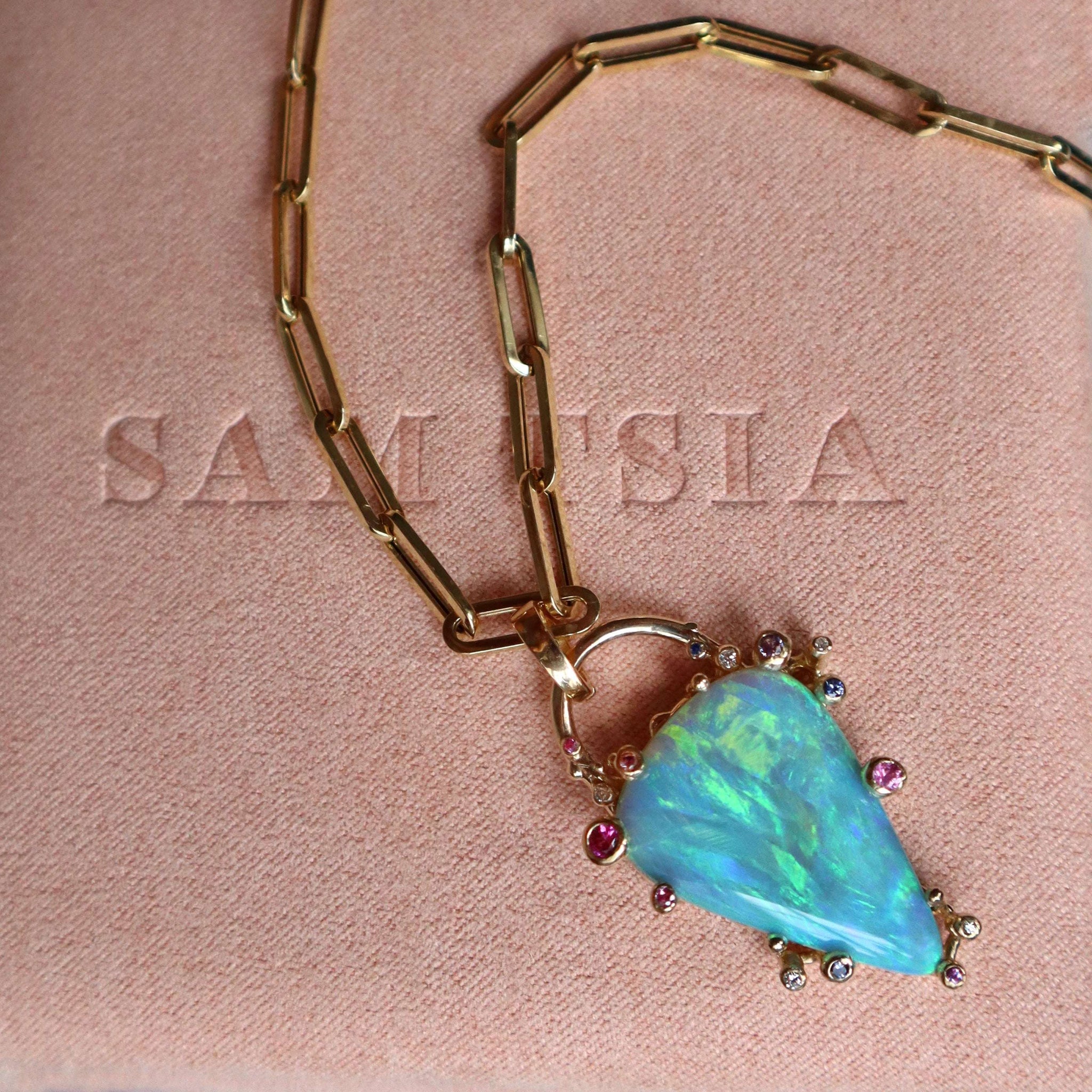 Aqua Fantasea Necklace - Sam Tsia