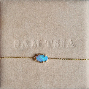 Aqua Opal Bracelet - Sam Tsia