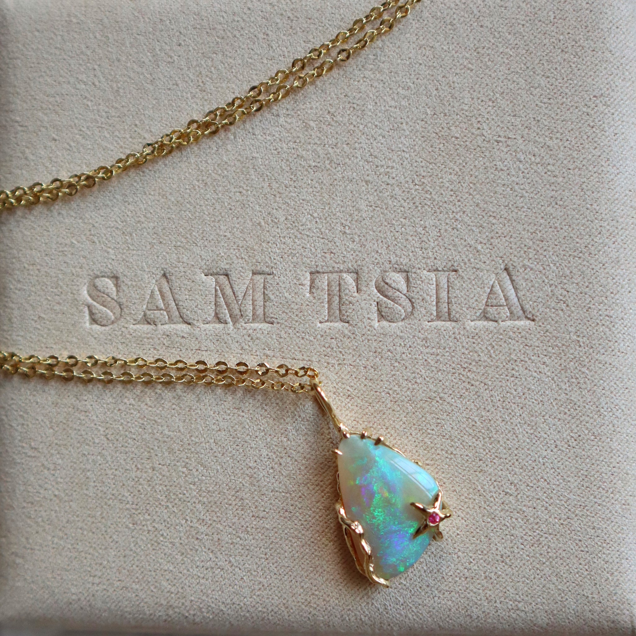 Green Treasure Necklace - Sam Tsia